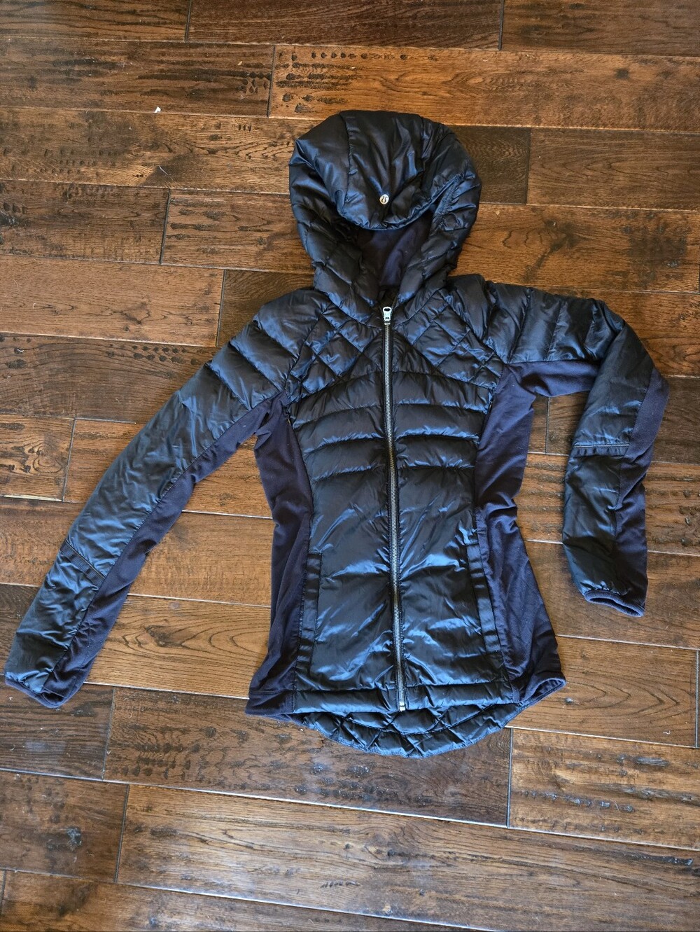 lululemon athletica Black Quilted Puffer Jacket